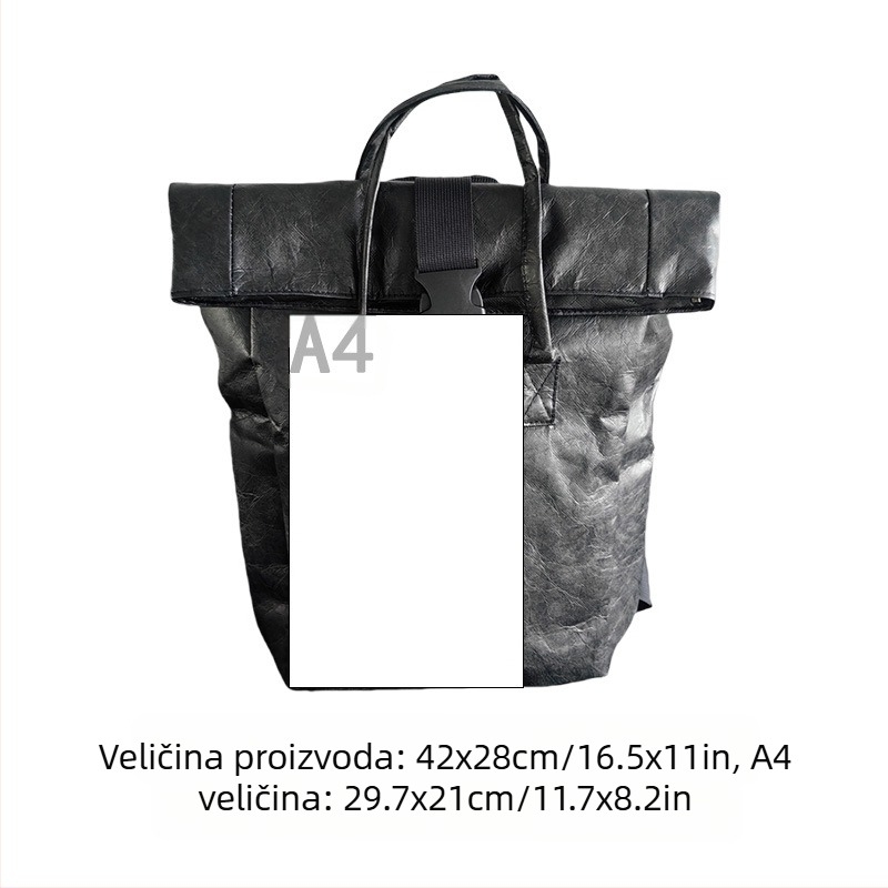 Ultra lagana vodootporna torba za prijenosno računalo od DuPont papira, torba za ručno nošenje i ruksak, casual torba za muškarce i žene
