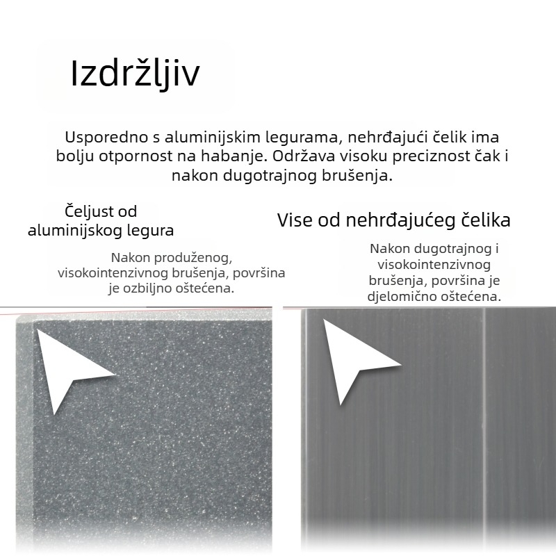 Mini upijač od nehrđajućeg čelika AT-MV, visoka preciznost, ručna uporaba