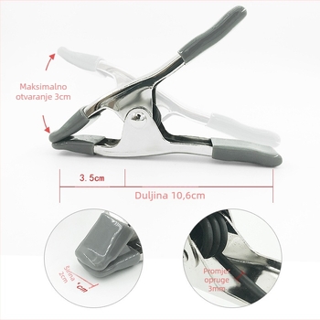 Chenyang metalni klip tipa A za stolariju, fotografiju i klip za vjenčane haljine