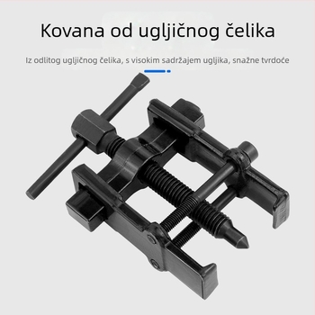 Vučni odvijač za ležaje s dvjema šapama, kovinska ugljična čelik, Prosperity