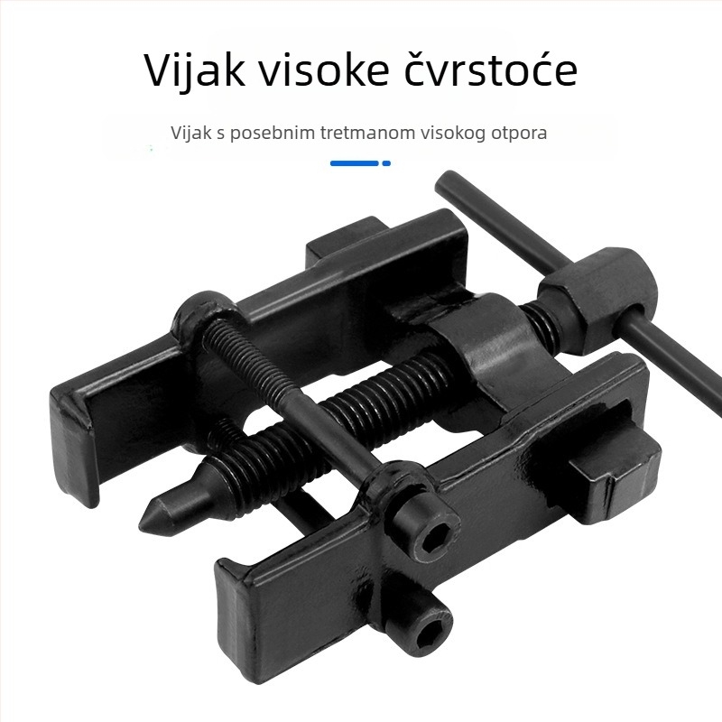 Vučni odvijač za ležaje s dvjema šapama, kovinska ugljična čelik, Prosperity