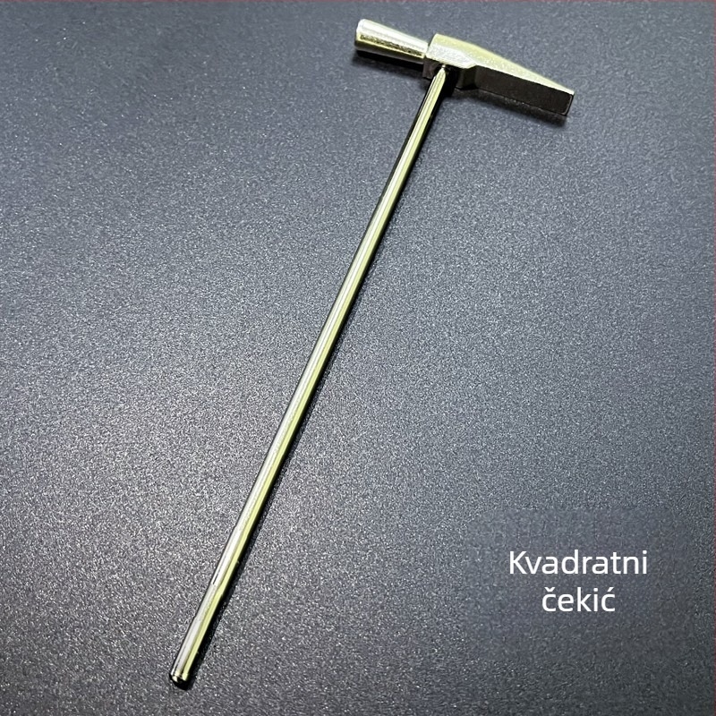Kalimba čekić za podešavanje – niklovana cinkova legura, Model 01, mini čekić, za Kalimba i zapadne glazbene instrumente