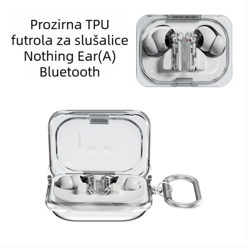 TPU zaštitno tvrdo kućište za Nothing Ear(A) Bluetooth slušalice — otporne na padove, prašinu, prijenosno skladištenje, injekcijsko oblikovano, prilagodljivo
