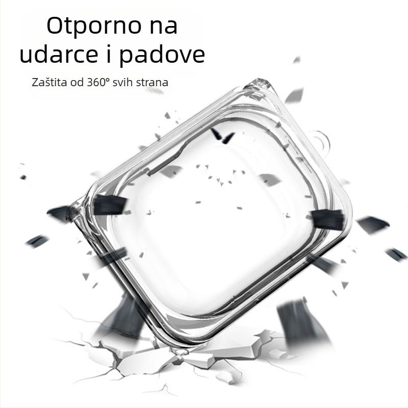 TPU zaštitno tvrdo kućište za Nothing Ear(A) Bluetooth slušalice — otporne na padove, prašinu, prijenosno skladištenje, injekcijsko oblikovano, prilagodljivo