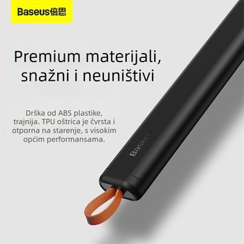 Baseus automobilska lopatica za snijeg — Višefunkcijski skraper za odmrzavanje stakla i uklanjanje snijega, TPU+ABS