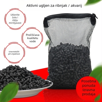 Aktivni ugljen za akvarij — filtracijsko sredstvo, pročišćavanje vode, adsorpcija, uklanjanje mirisa