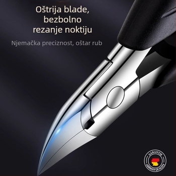 Set pedikure s klještima za nokte i škaricama – prijenosni kućni model, nehrđajući čelik