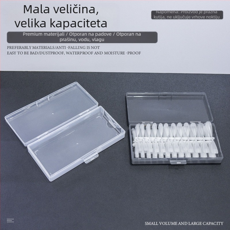 GNDG OEM Plastična kutija za manikuru – kutija za pohranu alata za nokte