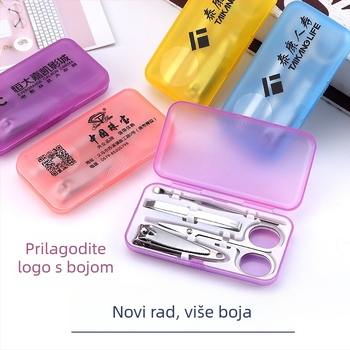 Set alata za njegu noktiju – nehrđajući čelik, DIY branda, alati za manikuru