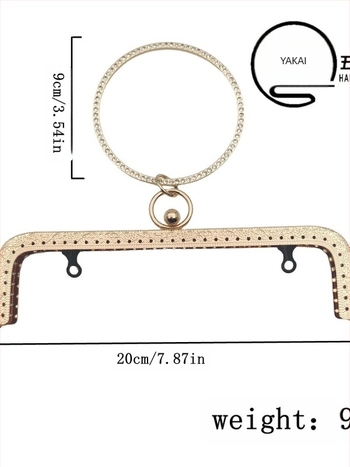 Hardver za torbe – Željezo, marka YAKAI, cvjetni uzorak, proljetno izdanje 2025