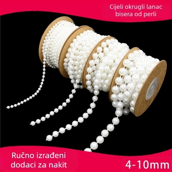 Lanac kuglica od plastike/smole – elektroplating, mogućnost prilagodbe obrade, licencirana privatna etiketa