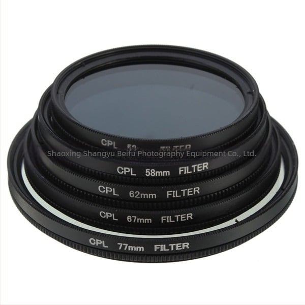 CPL polarizacijski filter za Canon i Nikon objektive, OEM obrada, izašao na tržište 2015.