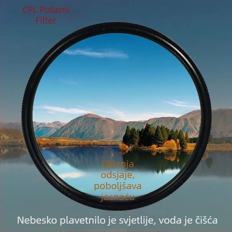 CPL polarizacijski filter za Canon i Nikon objektive, OEM obrada, izašao na tržište 2015.
