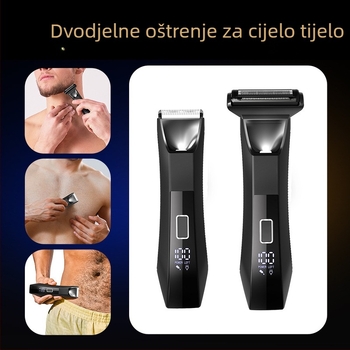 Električni trimer za tijelo CDH021, vodootporan, mokro/suho korištenje, USB napajanje, perivi, CE potvrda