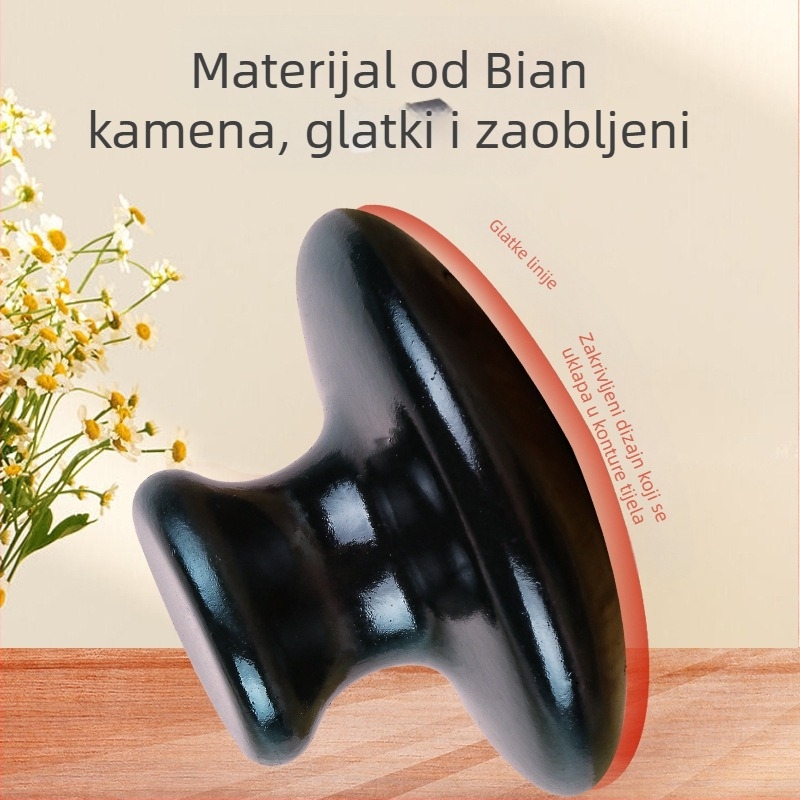 Guasha ploča od nefrita (jade), marka Longxing Jade Factory Shop, za sportsku masažu