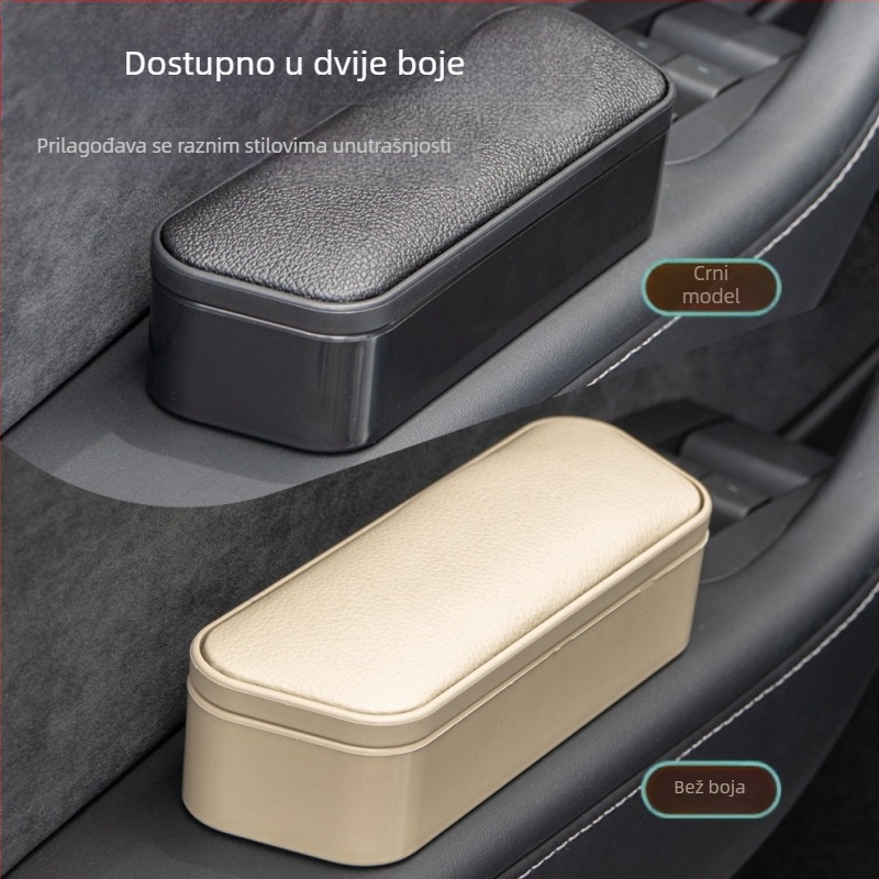 TONC plastični lijevi naslon za podlakticu automobila, univerzalni model, težina 250 g