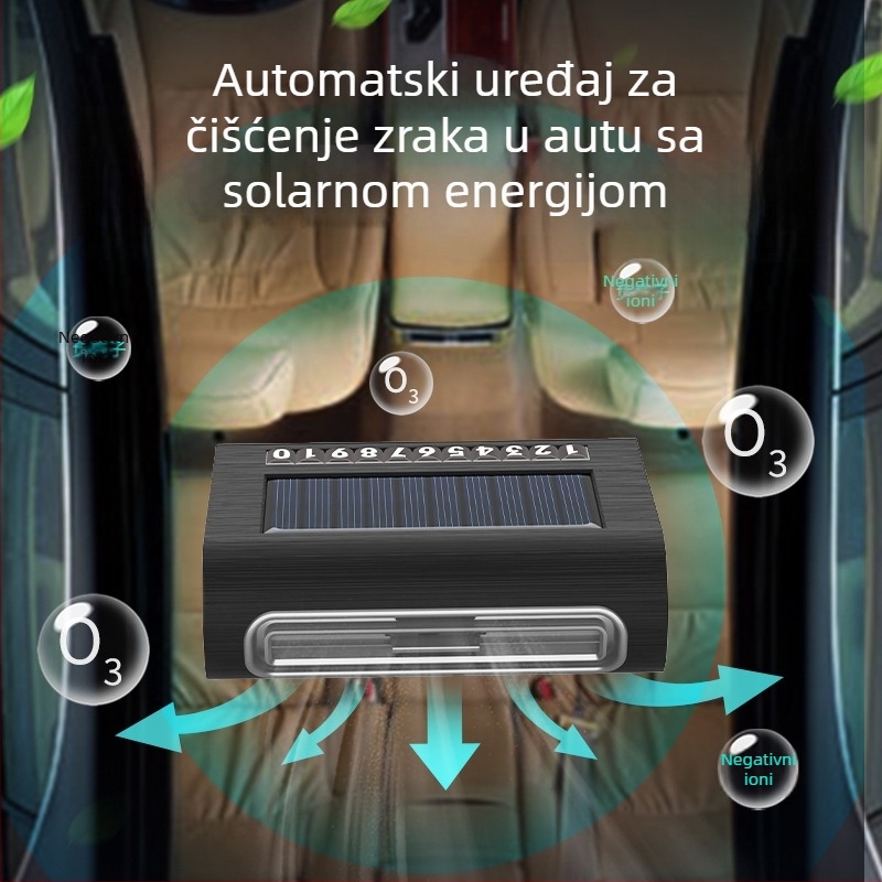 Ozonski pročišćivač zraka u autu s automatskim radom, model 8819, snaga 1W USB napajanje, 5V, aktivni kisik 20 mg/h