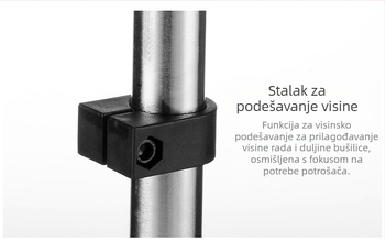 Xin Times višenamjenski držač za bušilicu, držač za ručnu bušilicu, kompatibilan s radnim stolom, svestran, bez prilagodbi