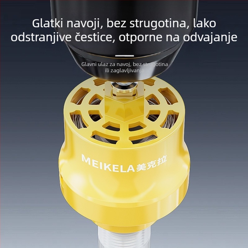 Električni alat za zavrtanje navojnih cijevi za PPR vodovod, kućna upotreba
