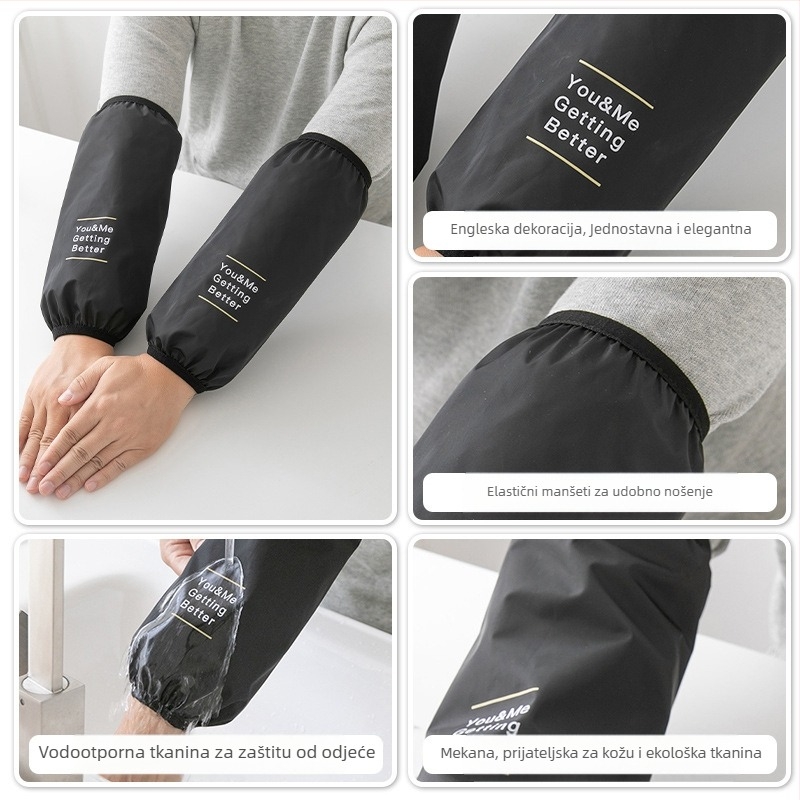 Zaštitni rukav za posao i kuhinju – vodootporan, otporan na ulje, protiv prljavštine, moderni minimalistički stil