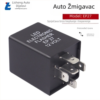 LED relej za miganje automobila, 12V, 5-pin EP27/EP29