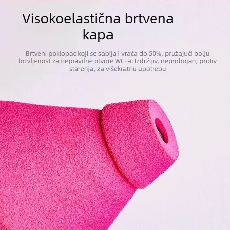 Alat za odvodnjavanje WC-a – gumeni materijal, lansiran 2024., privatna marka dostupna