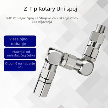 Z tipa okretni spoj za sprej pištolj od nehrđajućeg čelika, 6500 PSI, model 202577