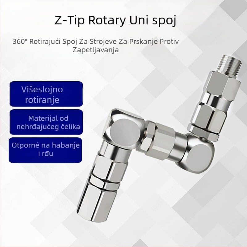 Z tipa okretni spoj za sprej pištolj od nehrđajućeg čelika, 6500 PSI, model 202577
