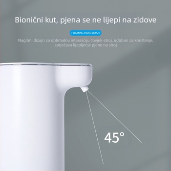 Automatski senzorni pjenasti dispenser sapuna, USB punjenje, ABS kućište, kapacitet 300 ml, tri razine pjene