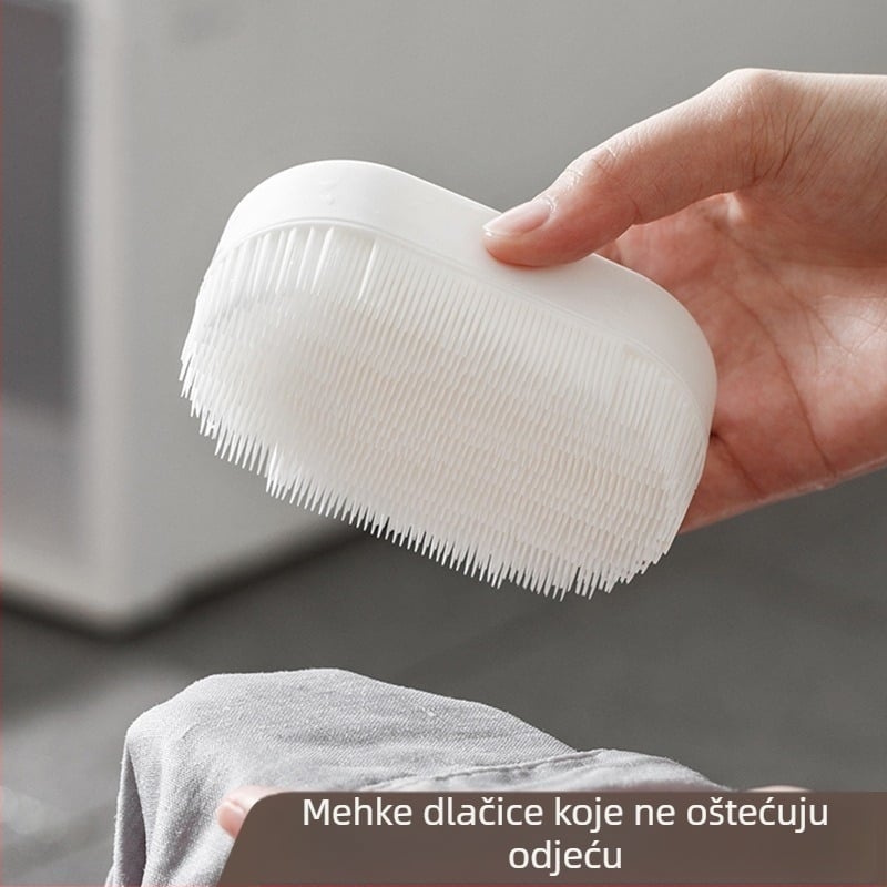 Četka za pranje rublja s mekim vlaknima, Yuyou marka, plastična konstrukcija, 42 g, kartonska kutija 200 kom.