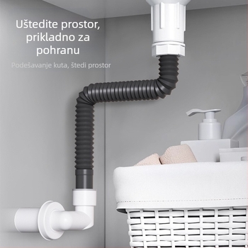 Čep za brtvljenje mirisa kanalizacije - ABS, model LH wall-row deodorant plug, vučni tip, moderni minimalistički dizajn