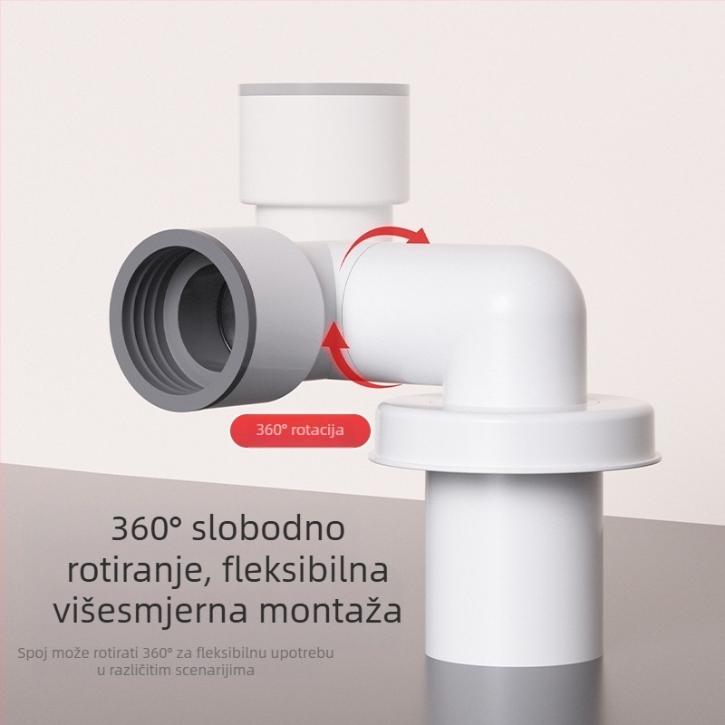 Čep za brtvljenje mirisa kanalizacije - ABS, model LH wall-row deodorant plug, vučni tip, moderni minimalistički dizajn