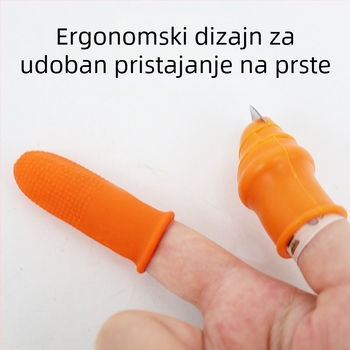 Nož za palac Chef Ji Qixiu — konstrukcija od PP-a i nehrđajućeg čelika, moderan i jednostavan stil, mogućnost prilagodbe, tiskano logo