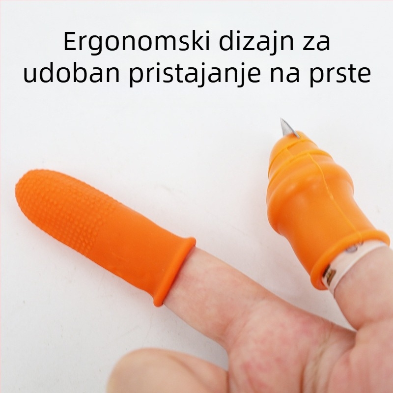 Nož za palac Chef Ji Qixiu — konstrukcija od PP-a i nehrđajućeg čelika, moderan i jednostavan stil, mogućnost prilagodbe, tiskano logo