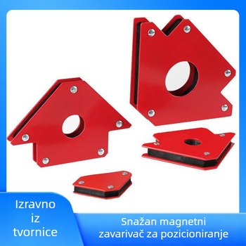 Zavarivački magnetski pozicioner s čvrstim magnetskim držanjem, magnet za pravi kut i višestrane kutne hvatalice, pomoćni stalak za zavarivanje