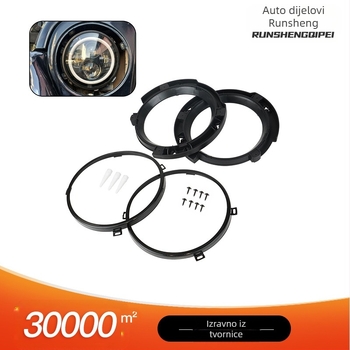 RUNSHENG nosač svjetla za Jeep Wrangler, 2007–2017, metalna konstrukcija, model EL-1018-BK