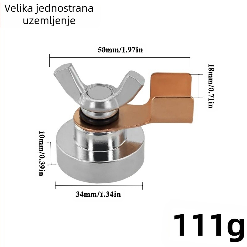 Magnetska kliješta za uzemljenje za zavarivanje – metalni nosač, marka Xin mu tian, podrijetlo Kina