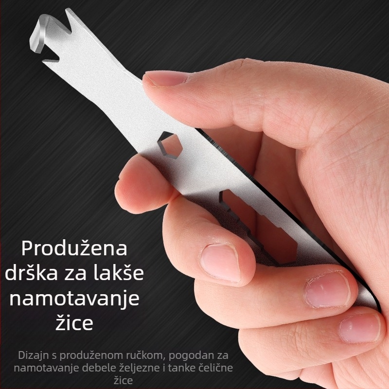 Alat za navijanje i spajanje žice - galvanizirana čelična, polirani završni sloj, težina 0,5, marka Prepared