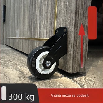 Donji kotačić vrata – wolfram čelik, otporan na habanje, protiv naginjanja (anti-sagging), za drvena i metalna vrata – Paijia Wen