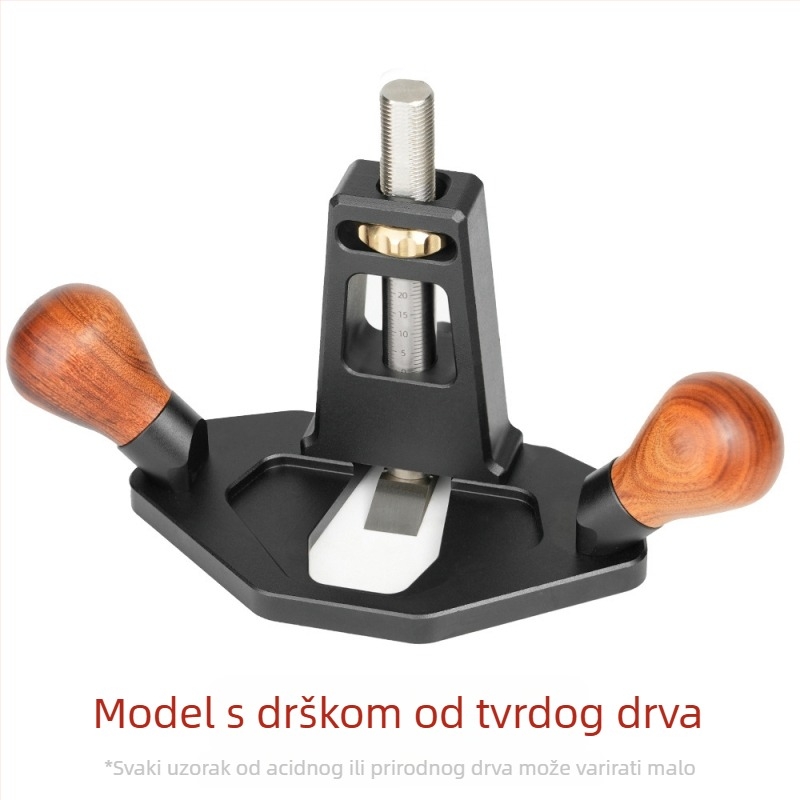 Set ručno izrađenih europskog stila drvenih planera: kanalenje, čepovi ram i donji tenon