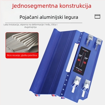 Maib Stroj za zaobljenje rubova pločica, 45° visoka preciznost, aluminijska legura