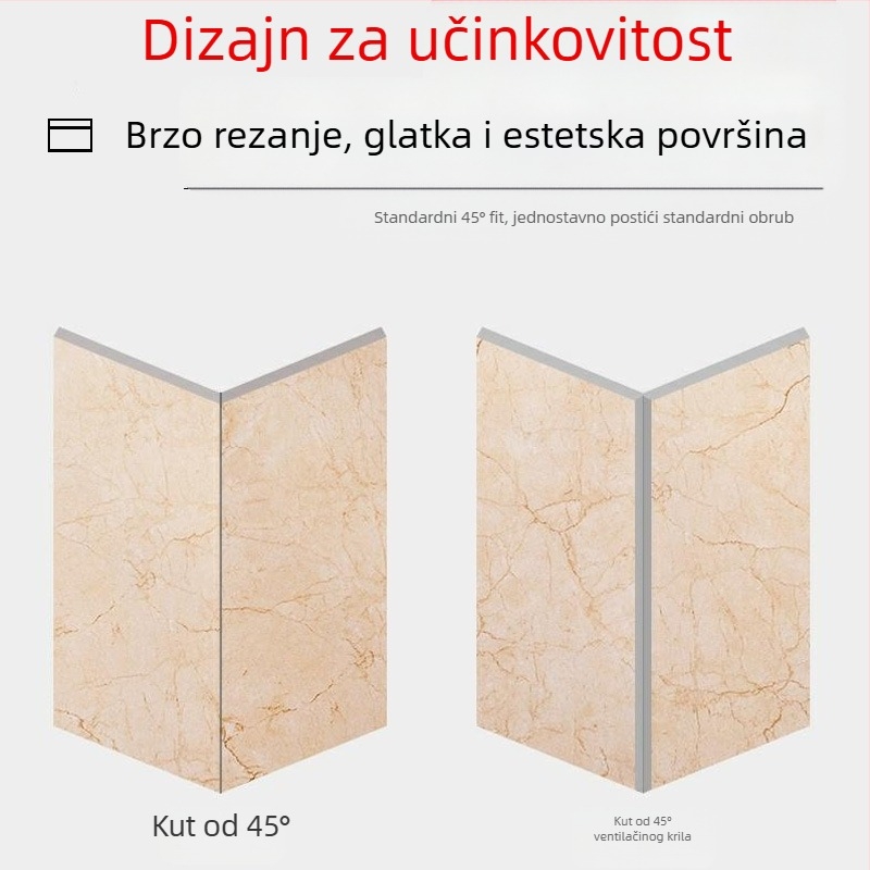 Maib Stroj za zaobljenje rubova pločica, 45° visoka preciznost, aluminijska legura