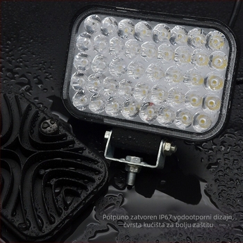 LED prednje svjetlo za električna vozila, željezni abažur svjetla, 12V, 21/33/42W, Mojiosaurus 007