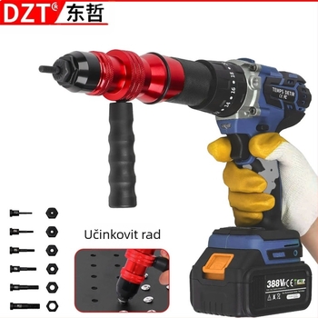 Glava adaptera za nitni pištolj – električna, napajanje iz mreže, DZT, težina 1,5 kg