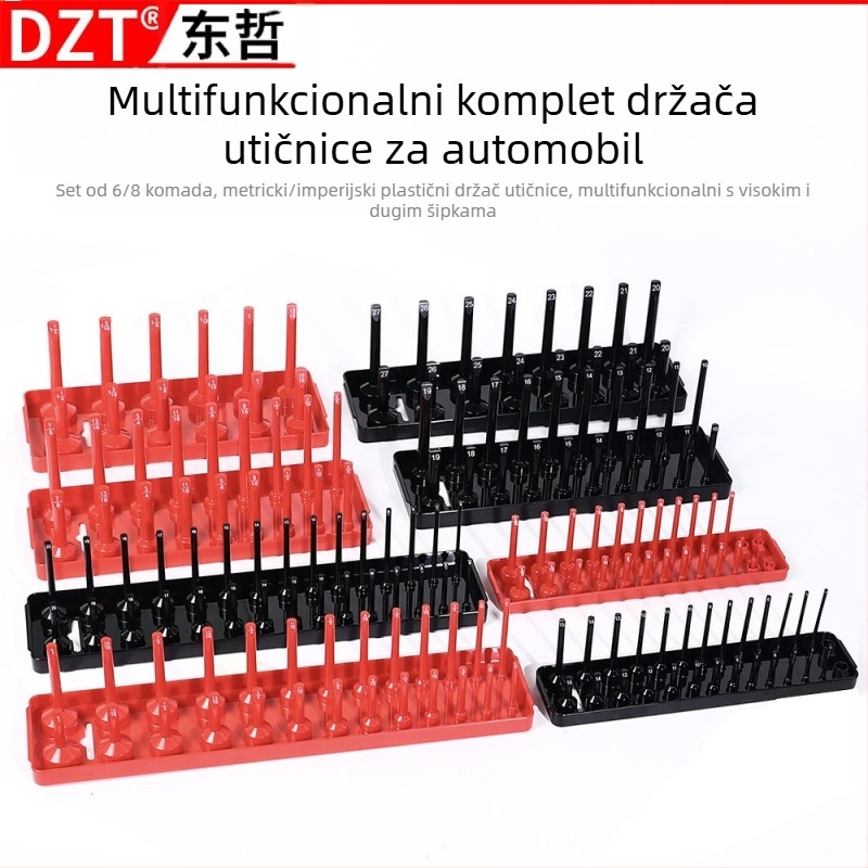 Plastični držač za manžete, set od 6/8 komada, višenamjenski držač za mehaničku održavanje, popravke automobila i kućnu uporabu