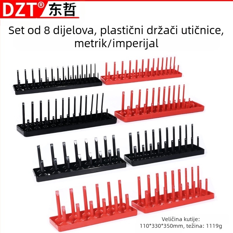 Plastični držač za manžete, set od 6/8 komada, višenamjenski držač za mehaničku održavanje, popravke automobila i kućnu uporabu