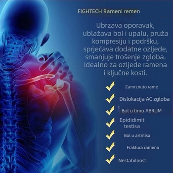 Neopreni zavoj ramena s podesivim kompresijskim trakom, za odrasle, za košarku, zaštita ramena