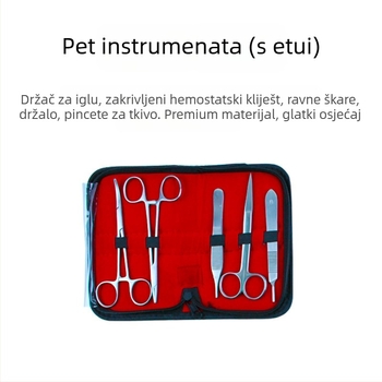 Kirurški set za školovanje — PU materijal; Marka Gao Jian; Standard Guoxie No. 20210081; Višekratno upotrebljivo