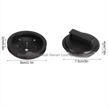 Pribor za uređaj za odvod otpada hrane, podizni tip, plastika, model 231213-02, britski stil vode, moderan jednostavan dizajn