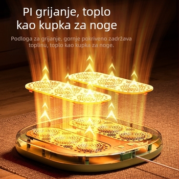 Grijač masaža za stopala - USB napajanje, 5V/5W, mehanički rad, univerzalna primjena